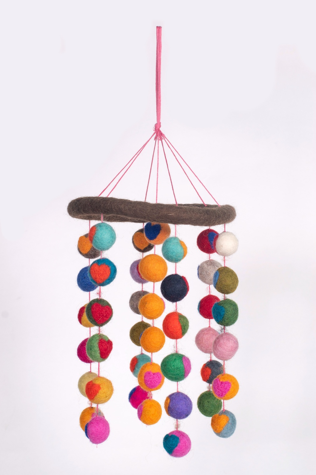 Felt Ball Mobiles